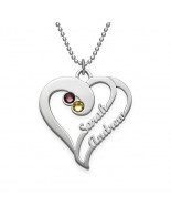 Personalized Birthstone Necklace JEWJONE101429